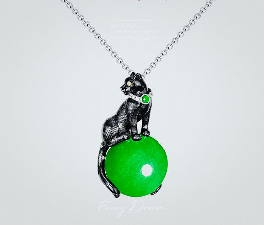 Black Leopard on the Moon