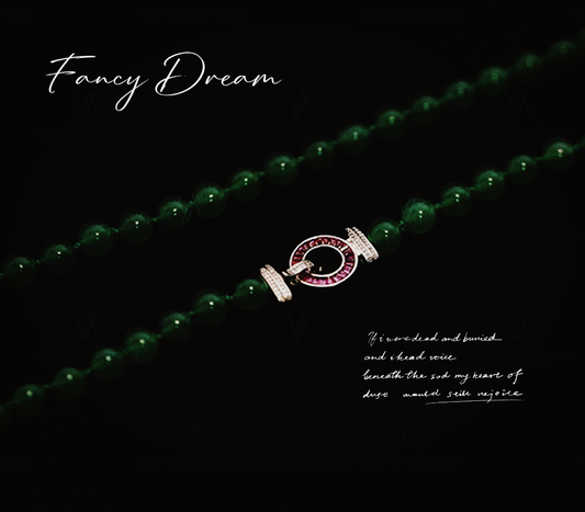 Chrysoprase Monk set