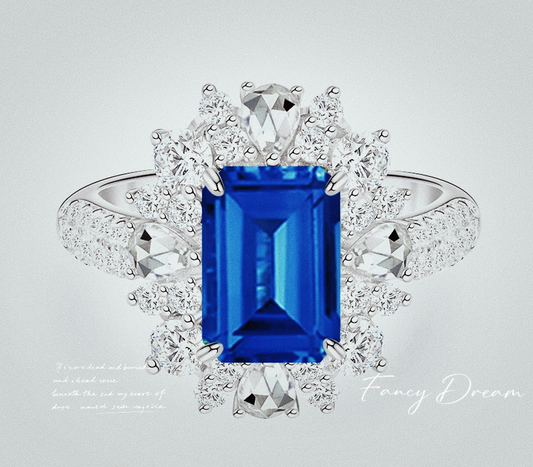 Classic Kashmir Blue Ring