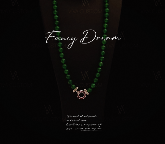 Chrysoprase Monk set