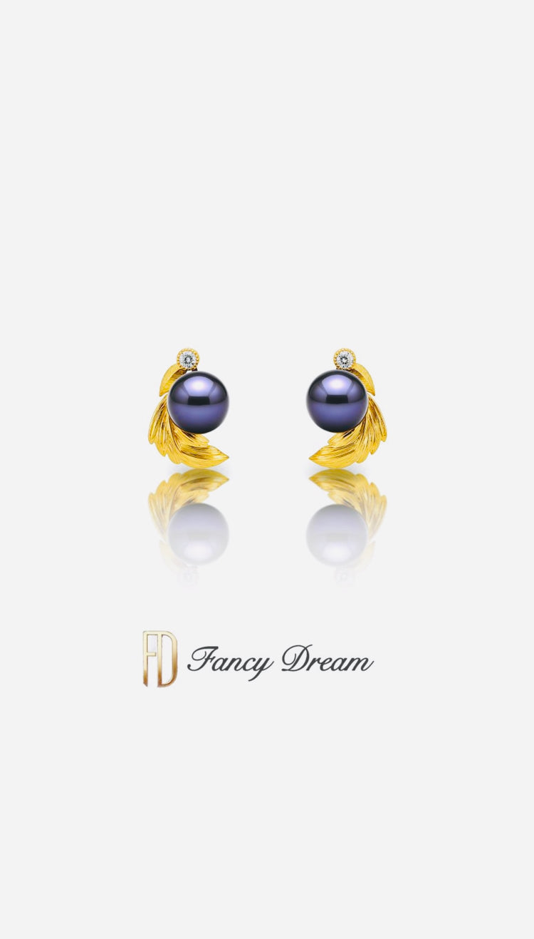 Black Pearls in Forest